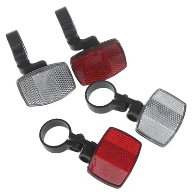 Imagen del producto de Juego de 10 reflectores para bicicleta, para mayor seguridad
