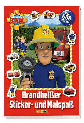 Produktbild von Feuerwehrmann Sam: Brandheißer Sticker- und Malspaß
