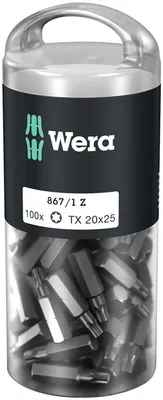 Produktbild von Wera 867/1 TORX 25x25mm DIY 100