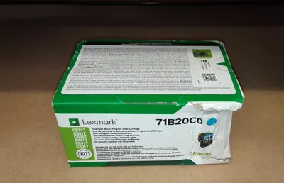 Produktbild von Lexmark 71B20C0, 2300 Seiten, Cyan, 1 Stück(e)