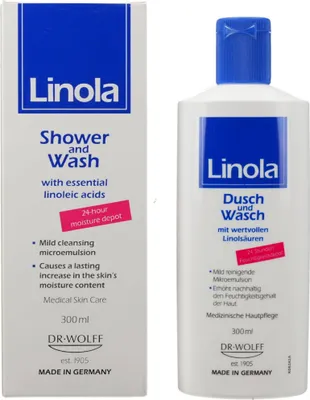 Produktbild von LINOLA Dusch und Wasch 300ml PZN 06797904
