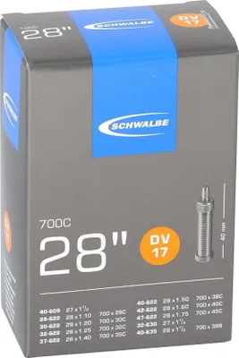 Produktbild von Schlauch Schwalbe DV 17 27/28x1 1/8-1.75 28/47-622/635 DV40mm
