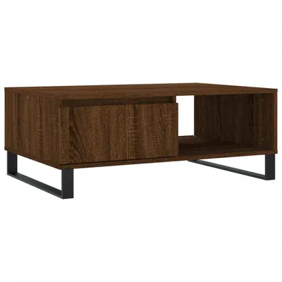Immagine prodotto di vidaXL Tavolino da salotto effetto rovere marrone 90x60x35 cm in materiale composito