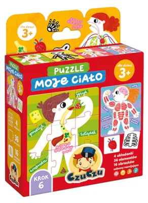 Obrázek produktu pro Puzzle Moje tělo CzuCzu