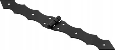 Immagine prodotto di Cerniera ornamentale francese 300 MM NERO RETRO EDILIZIA