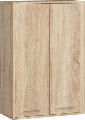 Produktbild von Badezimmer-Hängeschrank FIN Sonoma Eiche 64 cm 2 Türen B64xH94xT30 cm