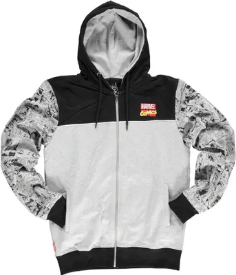 Produktbild von Marvel Comics Kapuzenjacke - The Comics (schwarz/grau) M