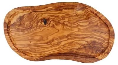 Produktbild von Omgoods – Schneidebrett aus Olivenholz, 45 x 22 cm, mit Saftauffang