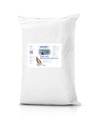 Produktbild von 25 Kg Salz Mediterran Badesalz Poolsalz Meersalz Natur Salz Badezusatz Meersalz