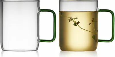 Immagine prodotto di Lyngby Glas Tazza in vetro Torino 40 cl (2 pezzi) Verde