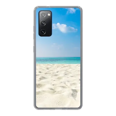 Produktbild von MuchoWow® Handyhülle Schutzhülle Hülle für Samsung Galaxy S20 FE Tropisch - Strand - Meer Silikon Softcase Handy Hülle - Abdeckung