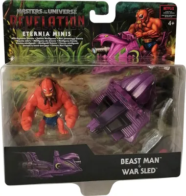 Produktbild von MATTEL Masters of Universe Eternia Beast Man Schlitten
