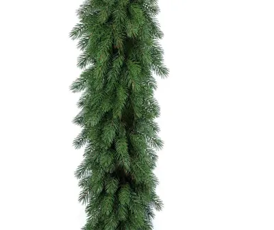 Obrázek produktu pro Matná jedle ANNA 100% PE přírodní vzhled 110 cm silný věnec