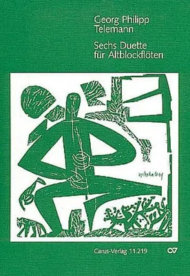 Produktbild von 6 Duettefür Altblockflöten