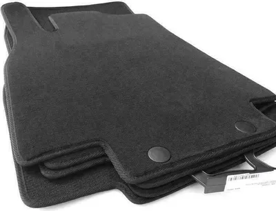 Produktbild von Fußmatten für Mercedes B-Klasse W245 T245 Velours Matten in Original Qualität 4-teilig schwarz