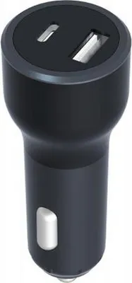 Obrázek produktu pro BigBen Connected, duální nabíječka do auta USB-A + USB-C 32W (12+20W) Power Delivery, černá