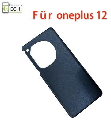 Produktbild von Für OnePlus 12 Akkudeckel Backcover Rückseite schwarz