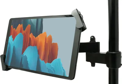 Produktbild von SYSTEM-S Tischständer Dual 360° Halterung abschließbar für Tablets von 8.0" bis 11.0"