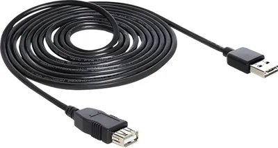 Immagine prodotto di DELOCK USB Verl. A -> A St/Bu 5,00m sw Easy USB