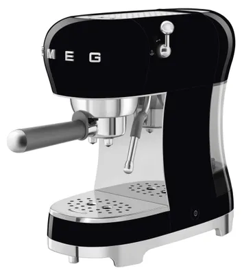 Produktbild von Smeg ECF02BLEU Handkaffeemaschine, 1,1 l, 15 bar, mit Dampfdüse und Temperatureinstellung