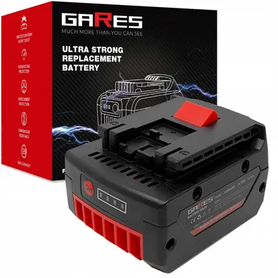 Obrázok produktu pre GARES Akumulátor Batéria pre Bosch GSR 14.4 V-LIN2 GDR 14.4V-LIMF | 14,4 V 5.2Ah | Zosilnená séria High-Performance | Vysoký výkon | Gares