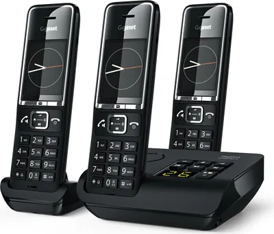 Obrázok produktu pre Gigaset COMFORT 550A trio schwarz/chrom