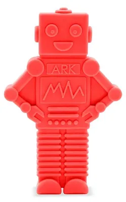 Produktbild von Ark Therapeutics Roboter Beißspielzeug rot für Kinder sensorisch