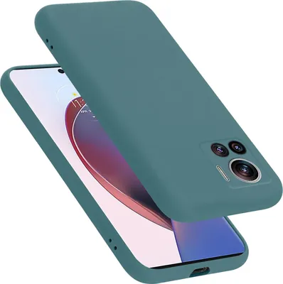 Image de Cadorabo Housse pour Motorola EDGE 30 ULTRA / X30 PRO Housse en vert Housse pour portable Case Cover TPU Etui
