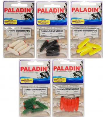 Produktbild von Paladin Bienenmaden aus Gummi , Farbe:Grün