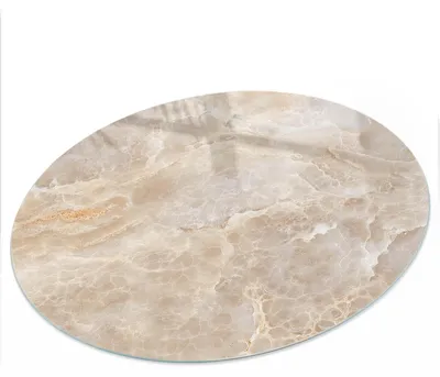 Produktbild von Bedruckte Glas Tischplatte fi100 cm – Glas Tischplatte Küche – Tischplatte aus Sicherheitsglas – Glasplatte für Küchentisch – Moderne Tischplatte Glas – Dekorative Glastischplatte – Pflegeleichte Tischplatte Küche – Marmorstruktur, KI-generiertes Bild