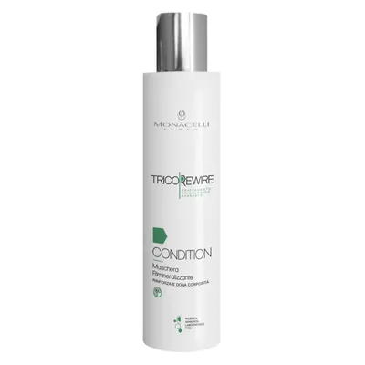 Produktbild von Monacelli Tricorewire Condition remineralisierende Haarmaske 200 ml – kräftigt und gibt Fülle, für brüchiges, feines und glanzloses Haar