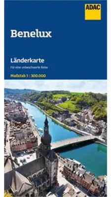 Produktbild von ADAC Länderkarte Benelux 1:300.000