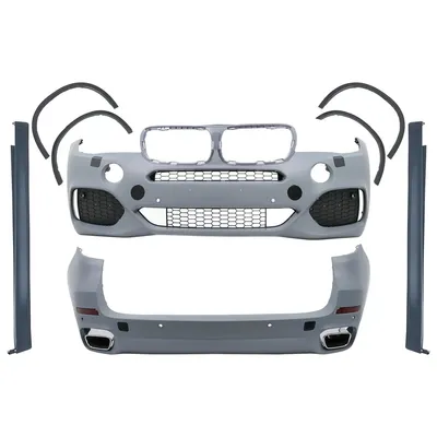Produktbild von Bodykit für BMW X5 F15 (2013–2018) M-Tech Design Stoßstangen Endrohre Radkästen.