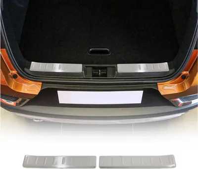 Obrázok produktu pre Interiérový ochranný nárazník pre Renault Captur 2020-2025 nerezová oceľ 2ks