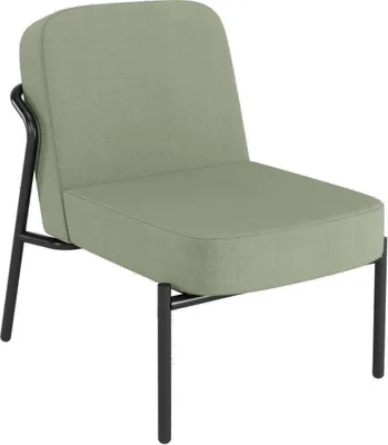 Produktbild von Paperflow Sessel meet Medso S FTMEDSRNDX1004 Stoff gn