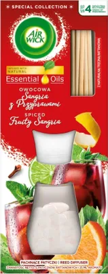Zdjęcie produktu dla Air Wick Pachnace Patyczki Owocowa Sangria z Przyprawami, 25 ml