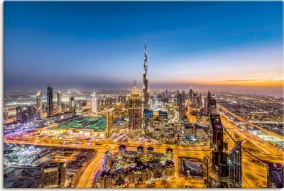 Produktbild von ARTland Leinwandbild Dubai IV Größe: 30x20 cm