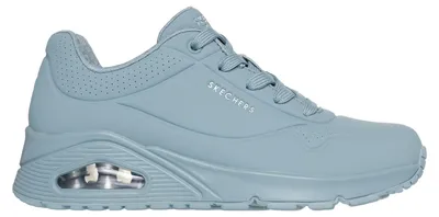 Produktbild von Skechers Uno - Stand on Air Damen Fashion-Sneaker in Monochrom Graublau (Gray/Blue), 73690-GYBL - Gr. 41