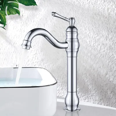 Imagen del producto de Grifo de baño cromado, giratorio 360°