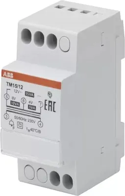 Produktbild von TM15/12 Klingeltransformator 15VA, 12VAC 2CSM228735R0802