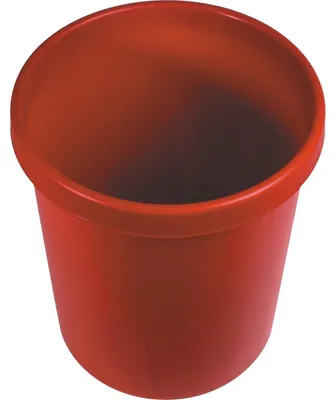 Produktbild von helit Papierkorb 30 l 405 mm, rot