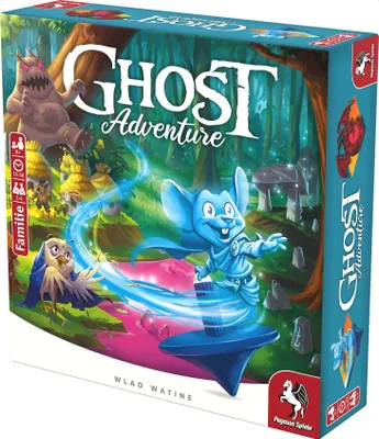 Produktbild von Pegasus Ghost Adventure, Brettspiel, Reisen/Abenteuer, 8 Jahr(e), 15 min, 30 min, Familienspiel