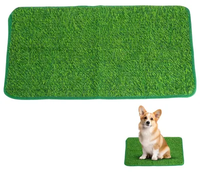 Productafbeelding van Kunstgras Hondentoilet - Wasbaar Puppytoilet voor Binnen en Buiten