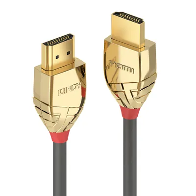 Produktbild von Lindy Gold Line - HDMI kábel s Ethernetom - HDMI samec na HDMI samec