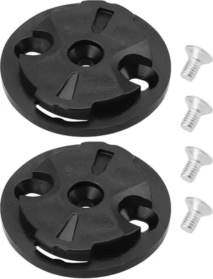 Imagen del producto de Soporte para ciclocomputador, compatible con Garmin, 2 unidades, 32x29x2 mm, para mediciones precisas