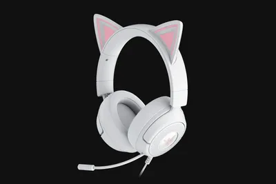 Produktbild von Kraken Kitty V3 X White (weiß/rosa, 3,5-mm-Klinkenstecker)