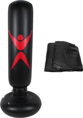 Obrázok produktu pre Nafukovacie boxovacie vrece, PVC materiál boxerský tréningový doplnok ľahko nafukovateľný pre dospelých deti