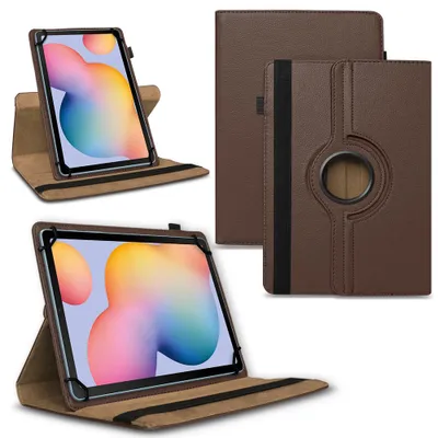 Produktbild von Tablet Hülle für Xiaomi Redmi Pad 2 2025 Tasche Schutzhülle Case 360° DrehbarFarben:Braun
