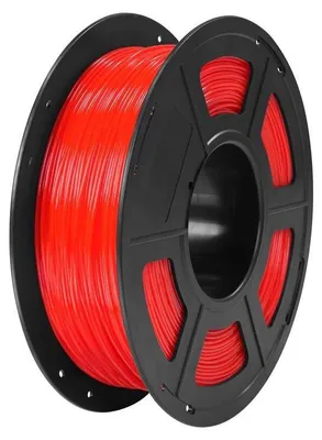 Image de Filament Anycubic TPU-95A, 1,75 mm, 1 kg - Couleur : rouge transparent