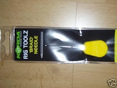 Produktbild von Korda Rig Tool Braid Needle Nadel Ködernadel gelb